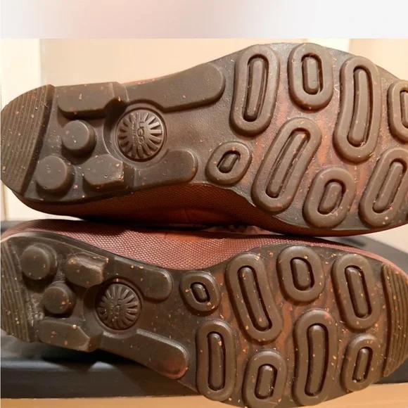 UGG Brown and Cream Winter Boots - Picture 10 of 10